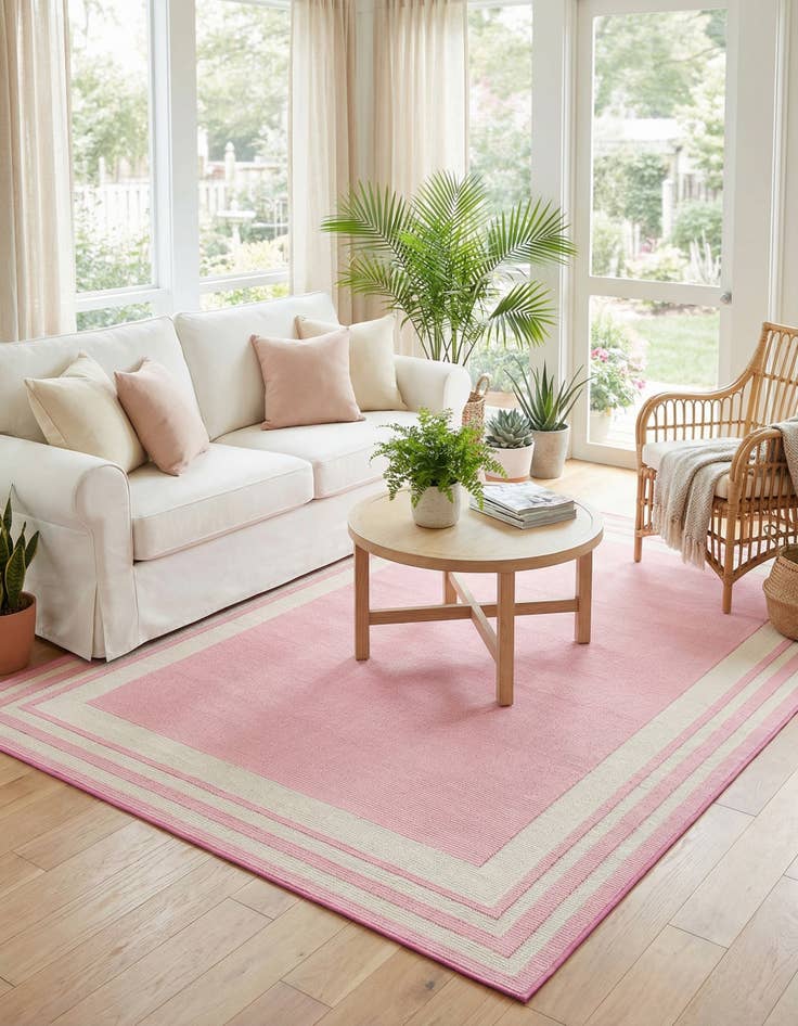 Detail image of 6' x 9'  Washable Aruba Indoor / Outdoor Rug