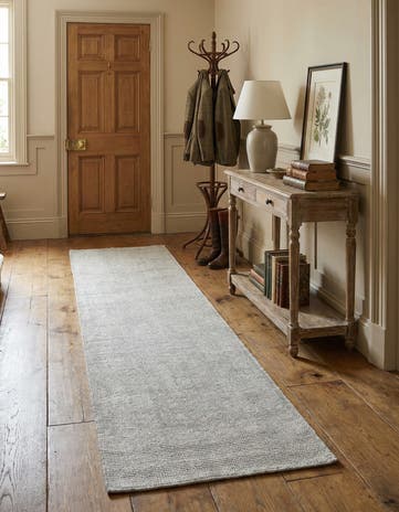 2' x 9' 10 Hand Woven Jill Zarin English Manor Farmhouse Wool Runner Rug