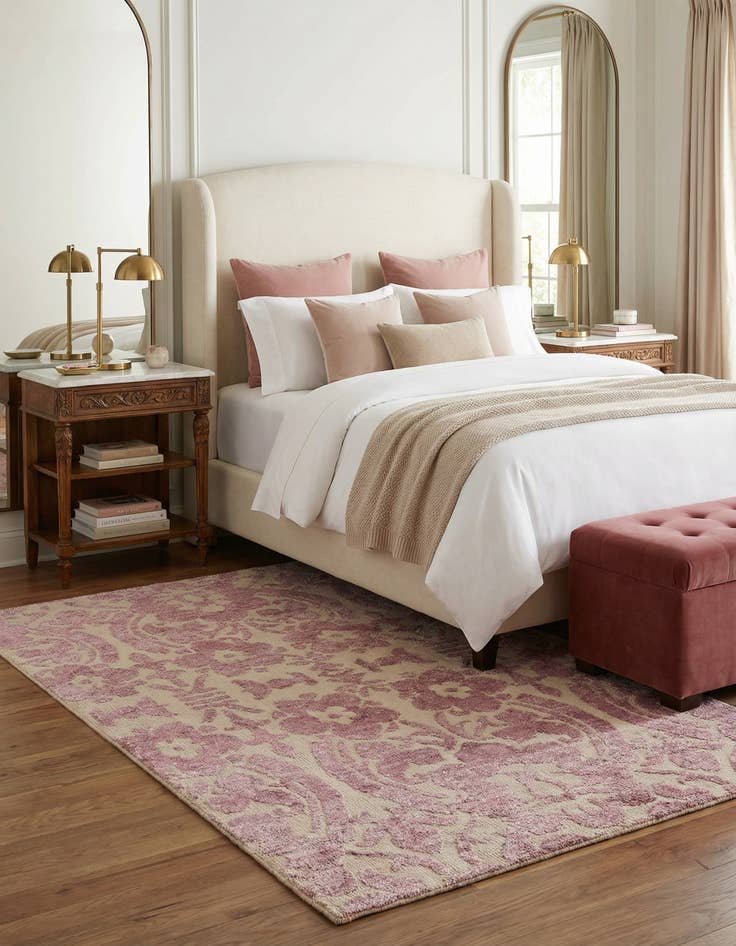 Detail image of 5' x 7' 9  Hand Knotted Darya Rug