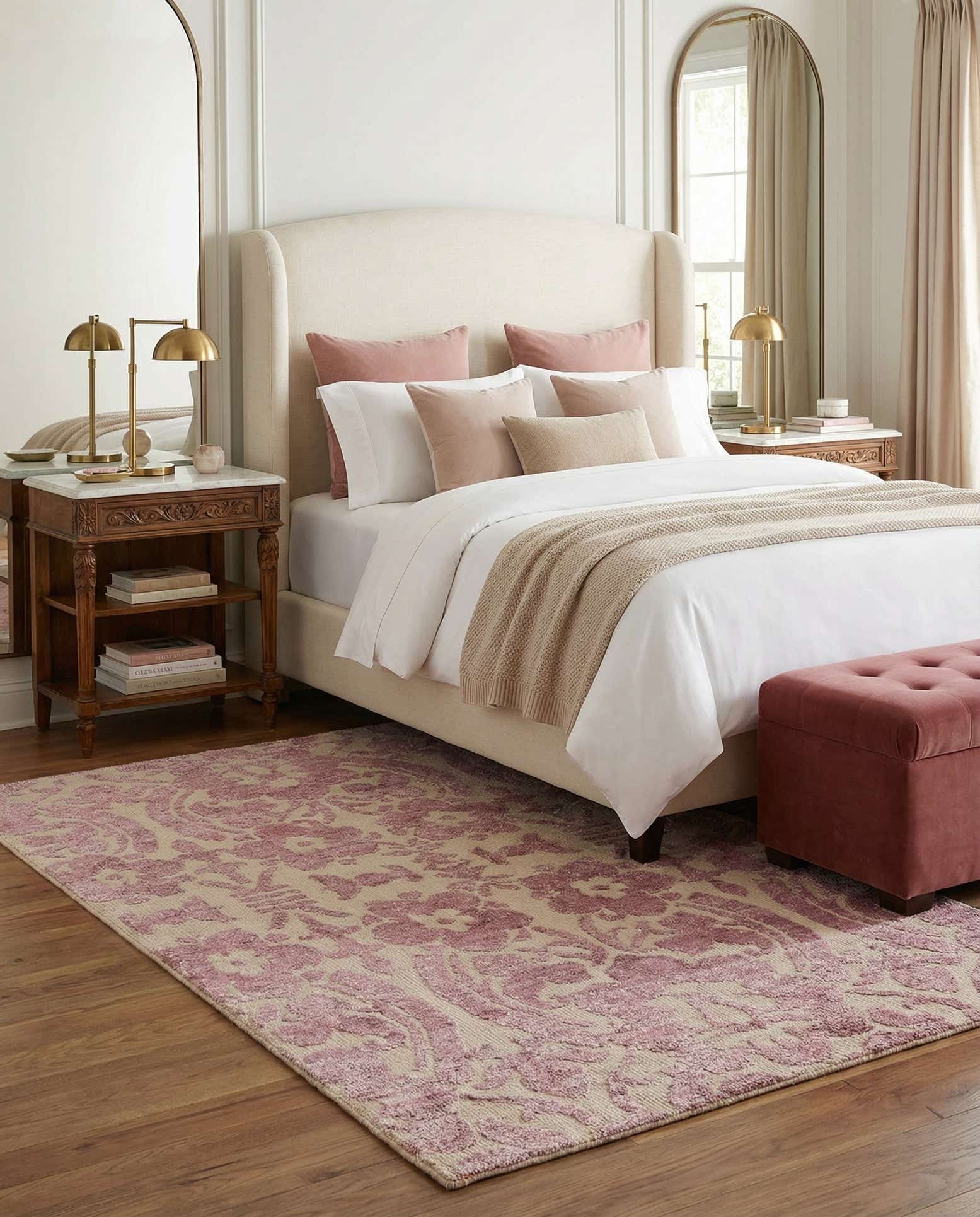 5' x 7' 9 Hand Knotted Darya Rug