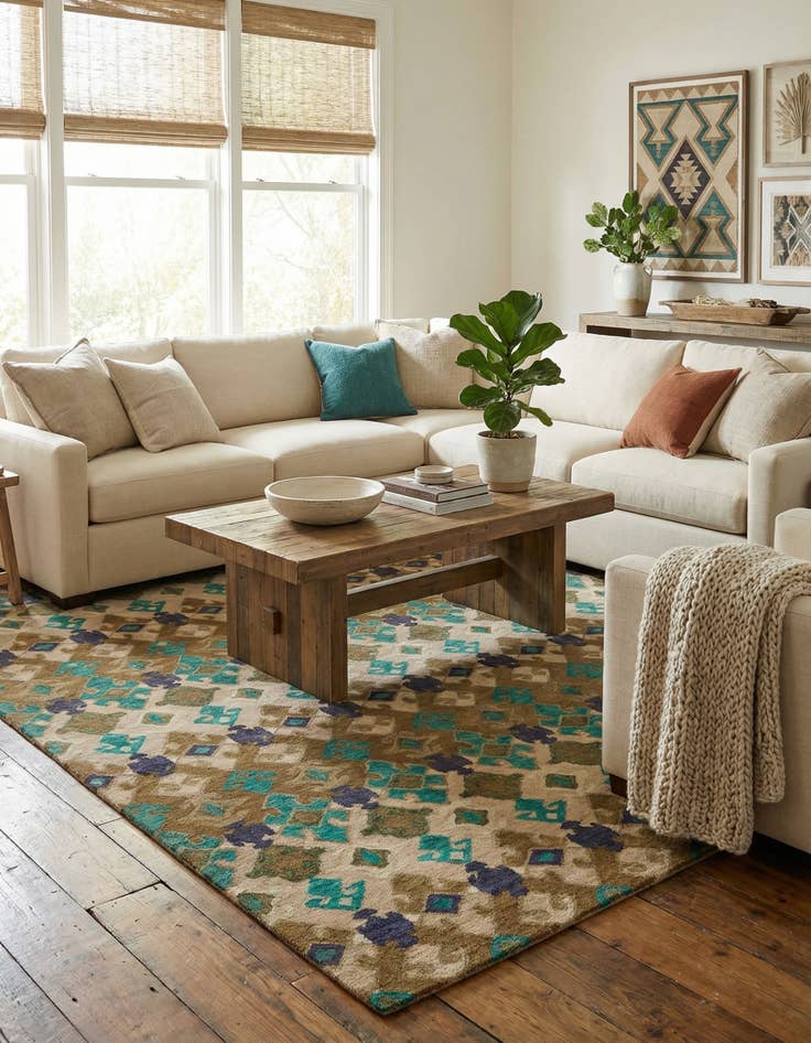 Detail image of 8' 1 x 10' Luna Rug