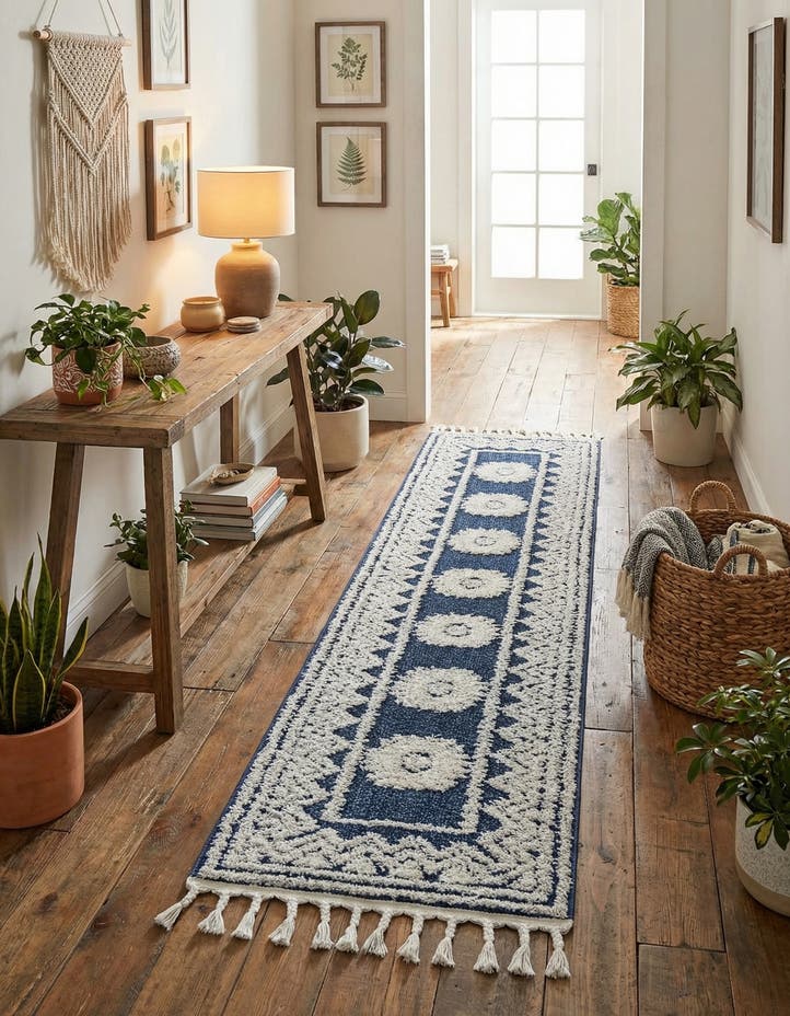 2' x 8' Boho Runner Rug