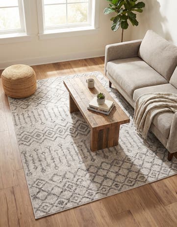 4' x 6' Eco Trellis Rug