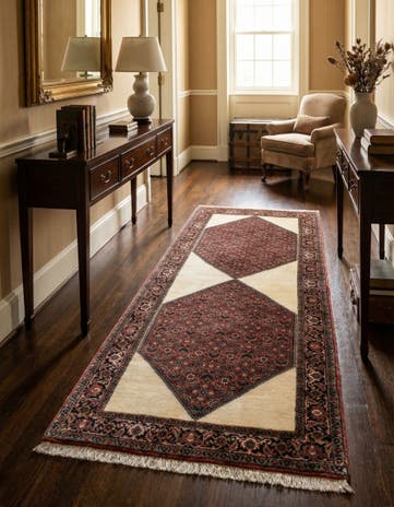 2' 6 x 6' 3 Bidjar Wool Runner Rug