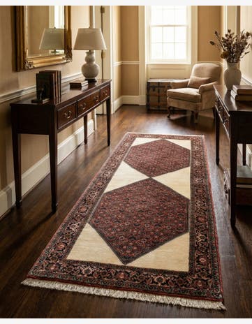 2' 6 x 6' 3 Bidjar Wool Runner Rug