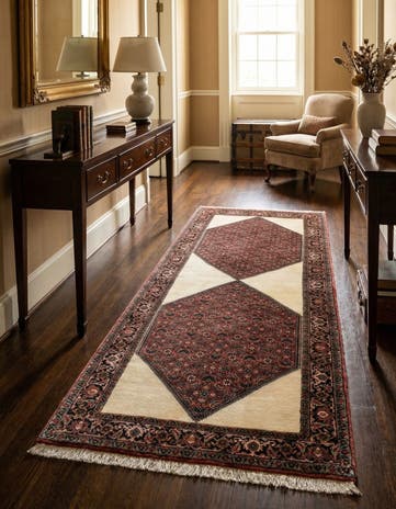 2' 6 x 6' 3 Bidjar Wool Runner Rug