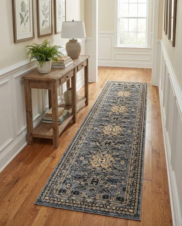  2' 7 x 10' Heris Runner Rug