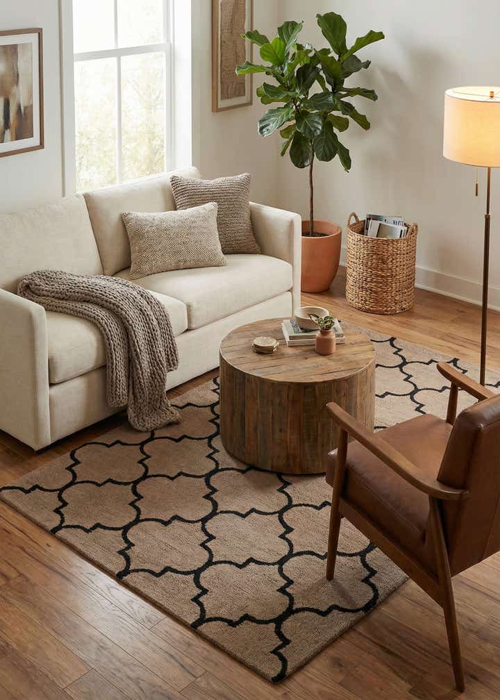 5' 1 x 8' Luna Wool Rug