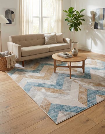 9' x 12' 2 Leipzig Rug