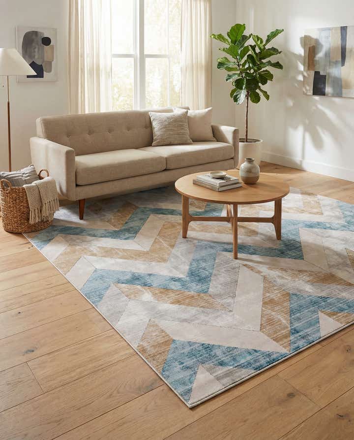 9' x 12' 2 Leipzig Rug