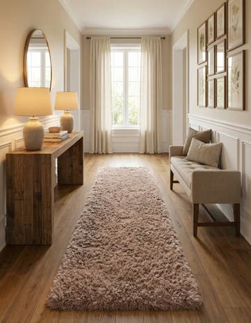 2' 7 x 13' Infinity Shag Runner Rug