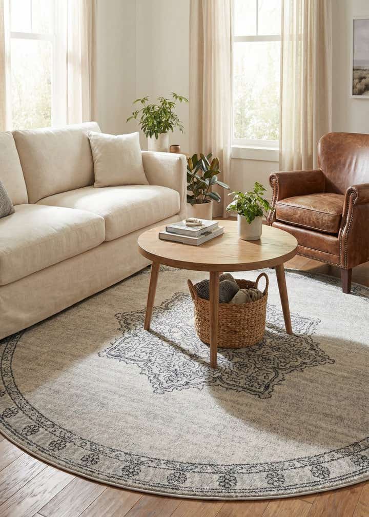 6' x 6' Nyla Round Rug