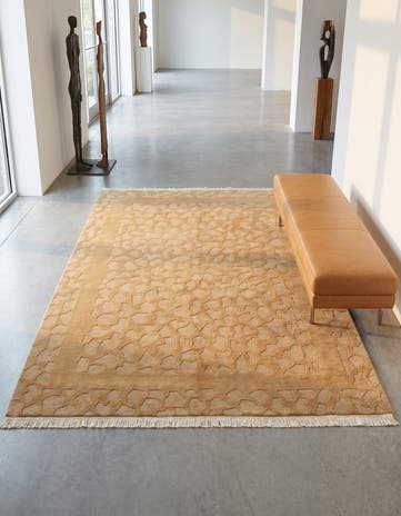 5' 2 x 6' 6 Hand Knotted Nepal Wool Rug
