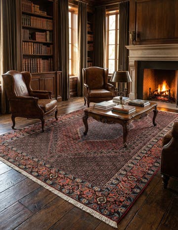 6' 7 x 10' 10 Bidjar Wool Rug