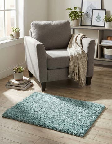 2' 2 x 3' Comfort Solid Shag Rug