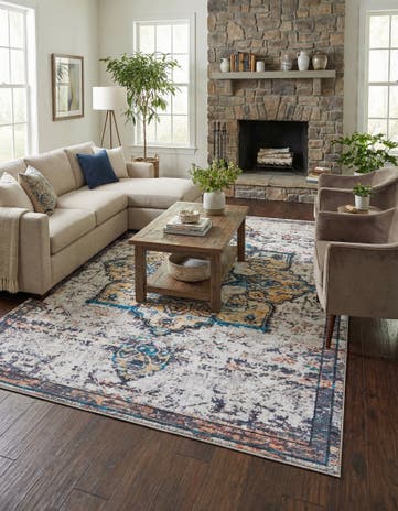 9' 2 x 12' Washable Francesca Rug