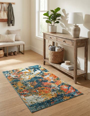 Washable Vivid Rug