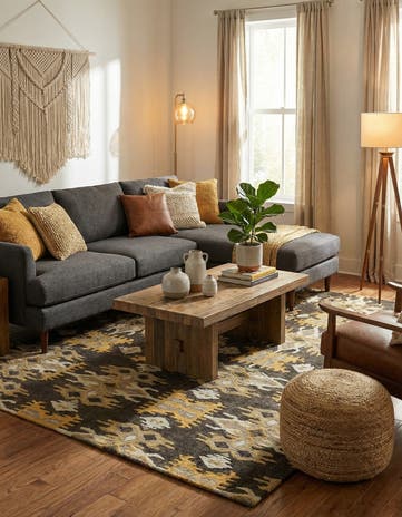 8' x 10' Luna Wool Rug