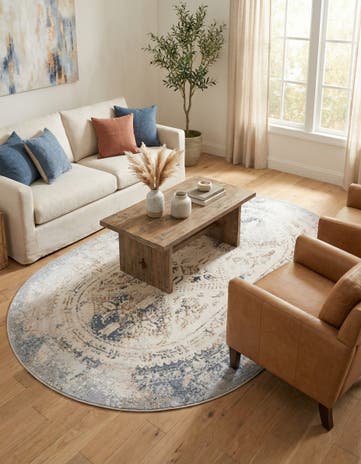 5' 3 x 8' Highbury Oval Rug