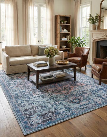 10' 6 x 14' Washable Francesca Rug