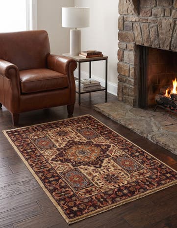 2' 6 x 4' Hand Knotted Ariana Rug