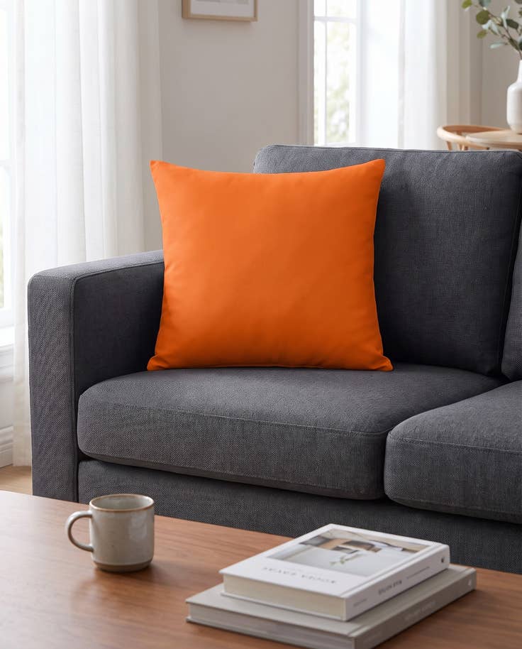 Detail image of 18" x 18" Solid Pillow Cover