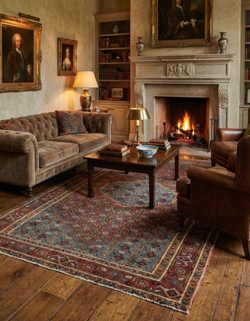 4' 4 x 6' 3 Hamedan Rug