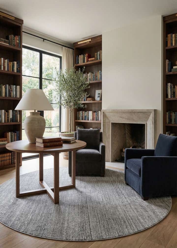10' x 10' Finsbury Round Rug
