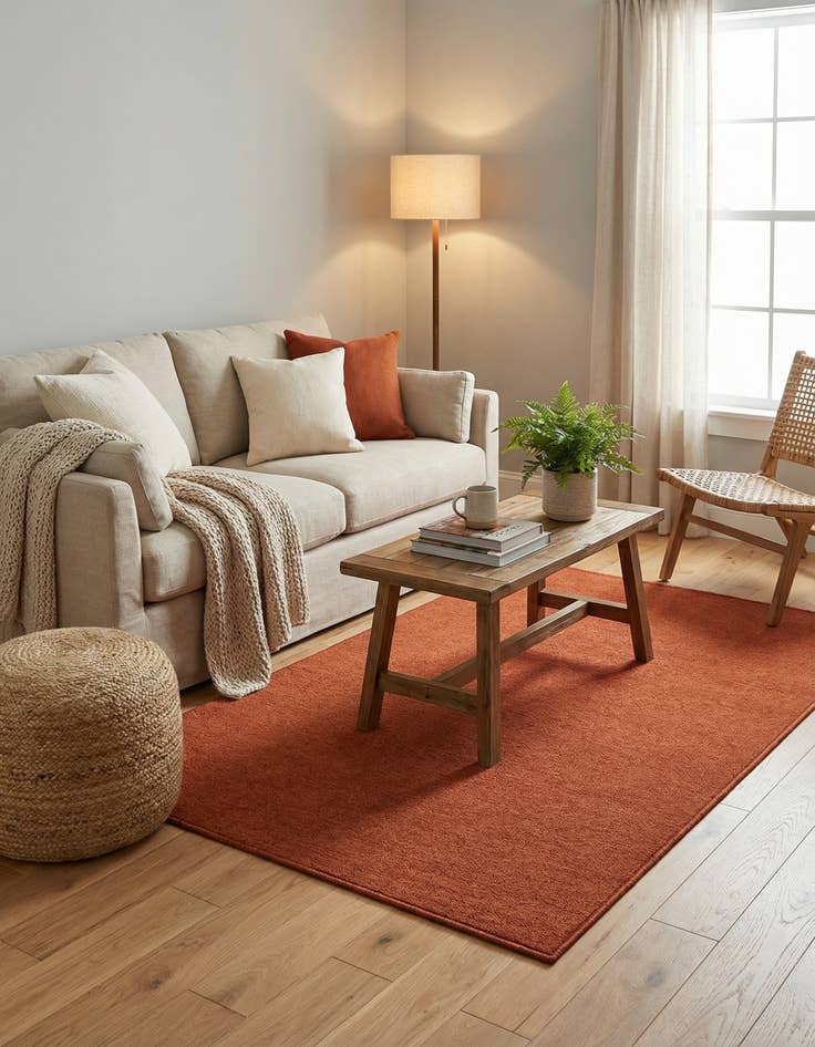 Detail image of 3' x 5' 3 Everyday Solid Rug