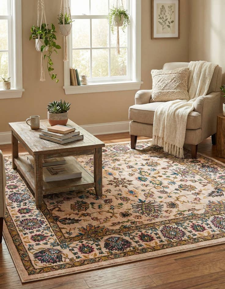 Detail image of 7' 10 x 7' 10 Medina Square Rug