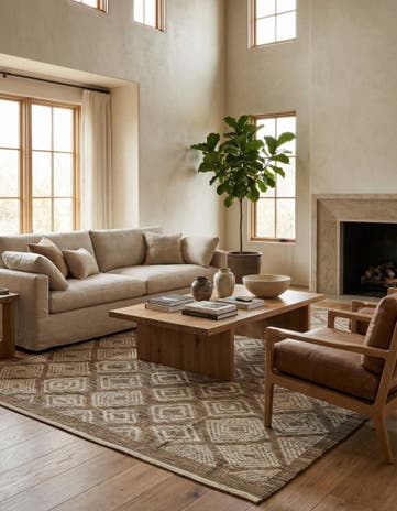 8' 3 x 10' 4 Hand Knotted Darya Wool Rug