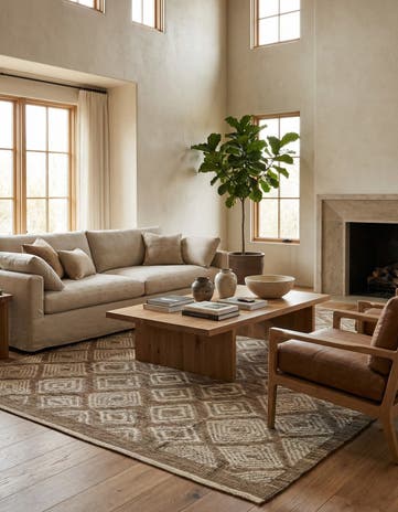 8' 3 x 10' 4 Hand Knotted Darya Wool Rug