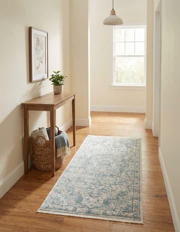 Gray Newport Runner Rug