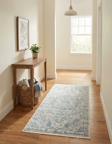 Gray Newport Runner Rug