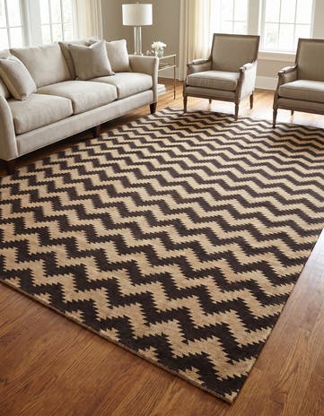 6' 8 x 9' 9 Hand Knotted Ziegler Modern Rug