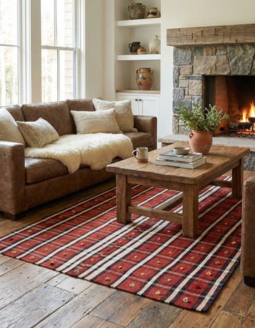4' 6 x 5' 2 Jajim Square Rug