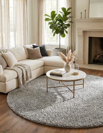 Sterling Zermatt Shag Round Rug
