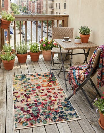 2' x 3' Easy-Clean Casablanca Indoor / Outdoor Rug
