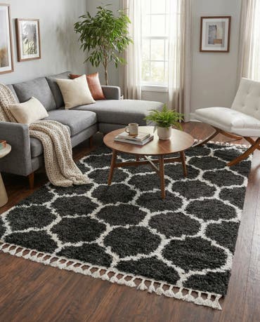  5' 3 x 8' Athena Shag Rug