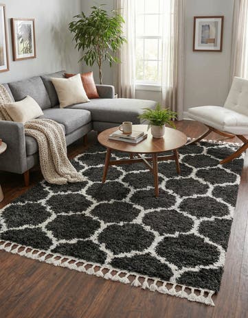 5' 3 x 8' Athena Shag Rug