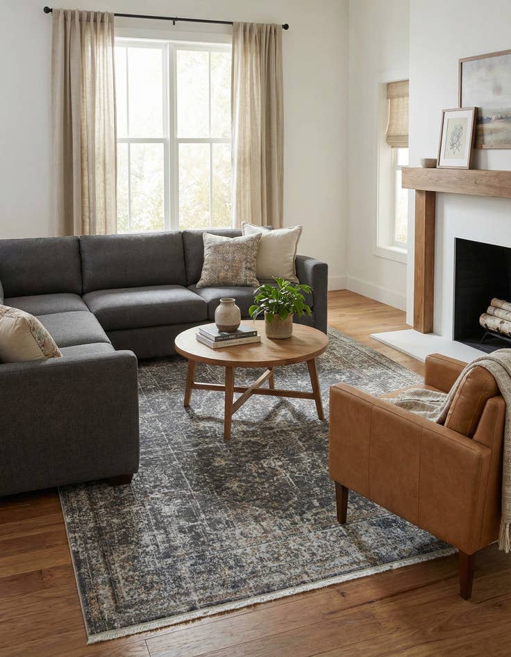 Detail image of  6' x 9' Santiago Rug