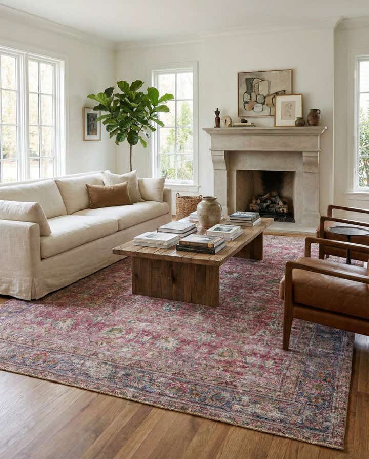 9' 8 x 12' 5 Hand Knotted Ultra Vintage Persian Wool Rug