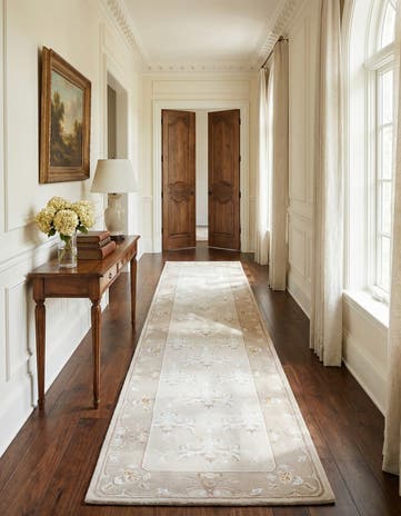 2' 11 x 10' 4 Hand Knotted Darya Wool Runner Rug