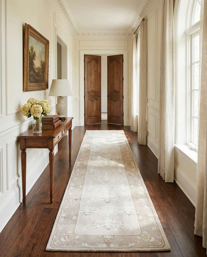 2' 11 x 10' 4 Hand Knotted Darya Wool Runner Rug