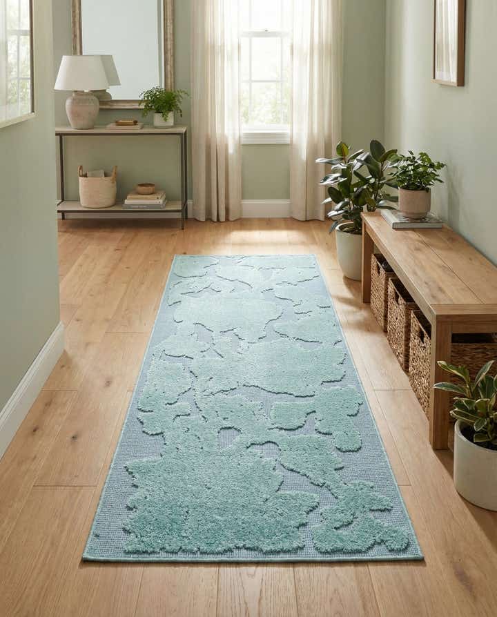 2' x 6' Easy-Clean Aruba Indoor / Outdoor Runner Rug