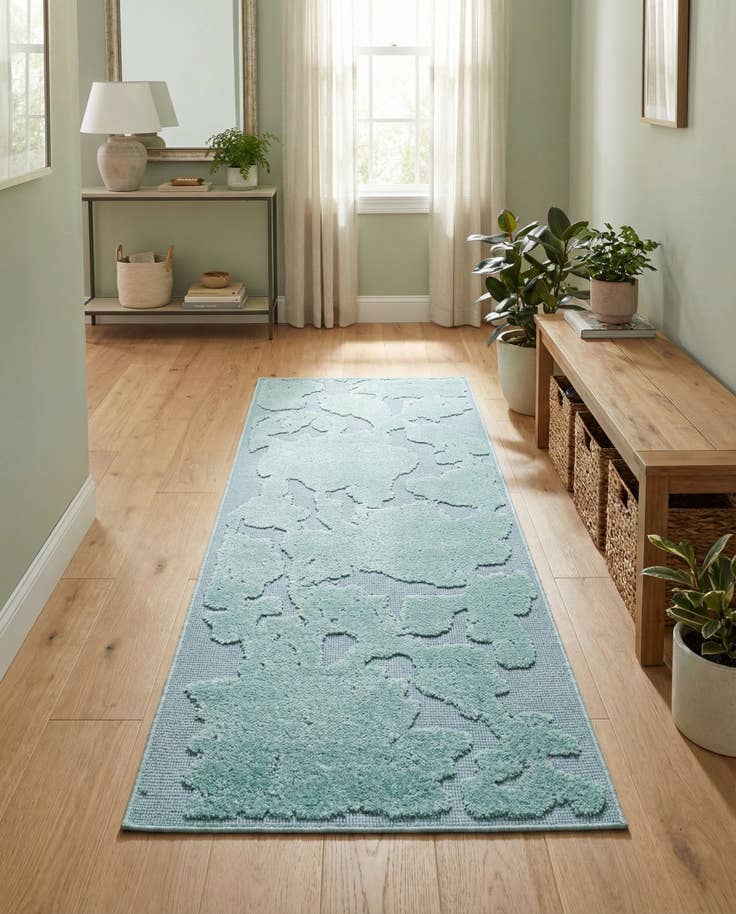 Detail image of 2' x 6' Easy-Clean Aruba Indoor / Outdoor Runner Rug