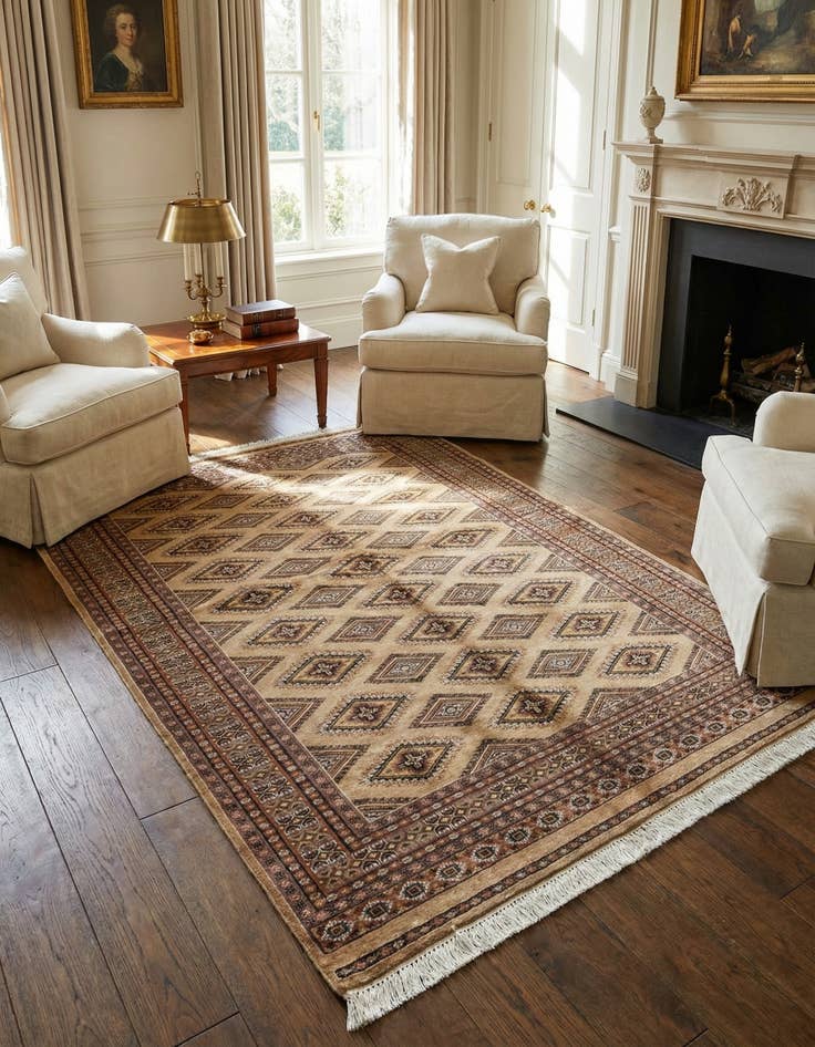 Detail image of  4' 8 x 6' 9 Karachi Royal Rug