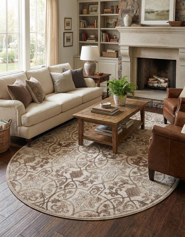 Detail image of 7' 10 x 10' Himalaya Oval Rug