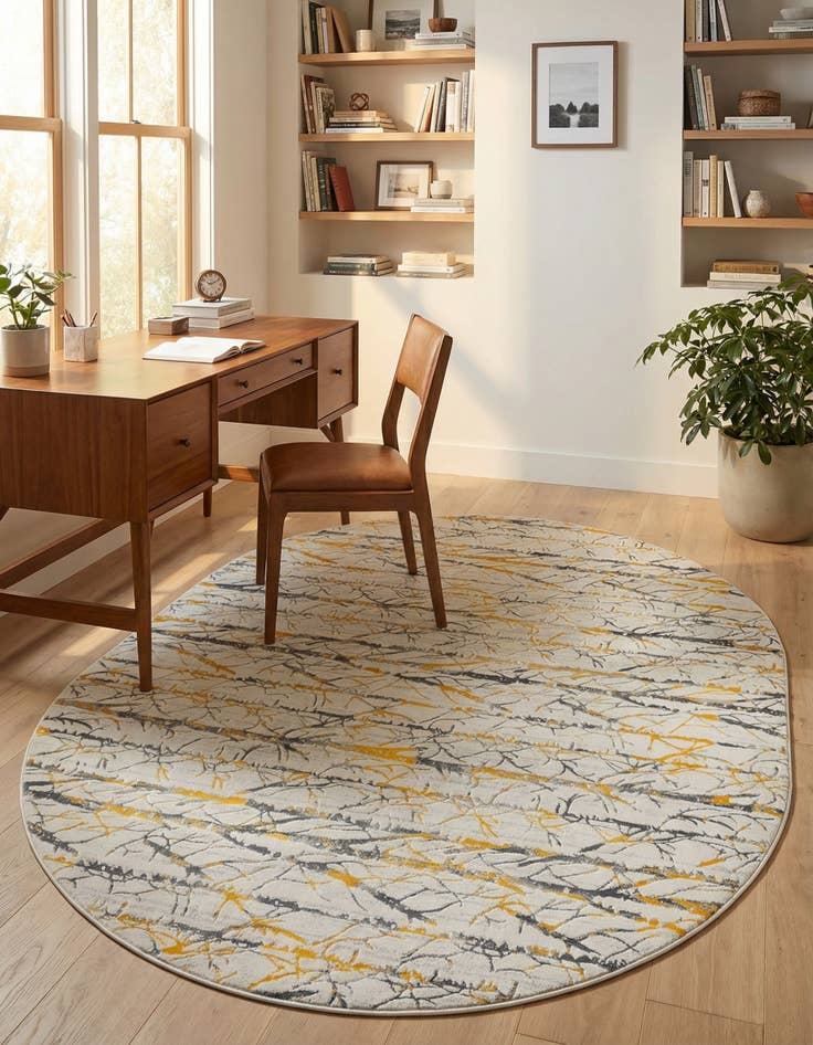 Detail image of 7' 10 x 10' Finsbury Oval Rug