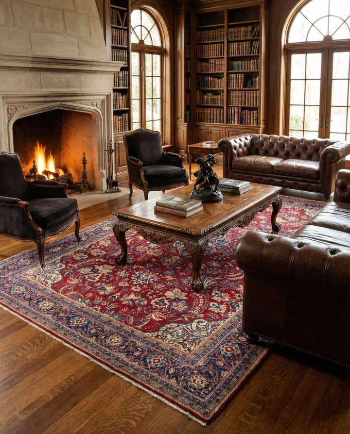 6' 10 x 10' 9 Kashmar Wool Rug